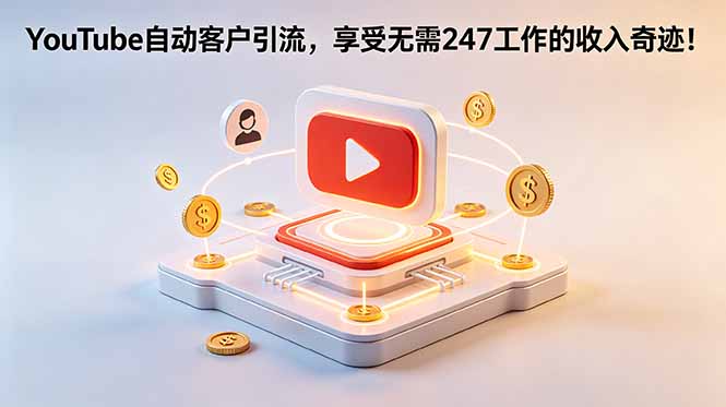 YouTube 自动客户引流,享受无需 247 工作的收入奇迹!【原创双语字幕】-马哥的资源库