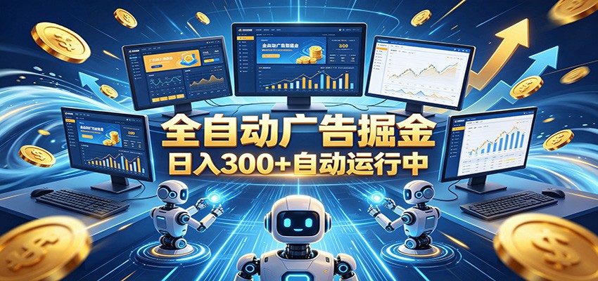 自动广告G机，日入300+，正规平台，广告浏览获益，时间自由，适合各类人群日常增收-马哥的资源库