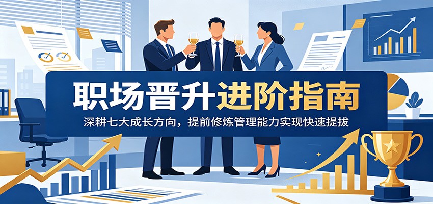 职场晋升进阶指南：深耕七大成长方向，提前修炼管理能力实现快速提拔-马哥的资源库