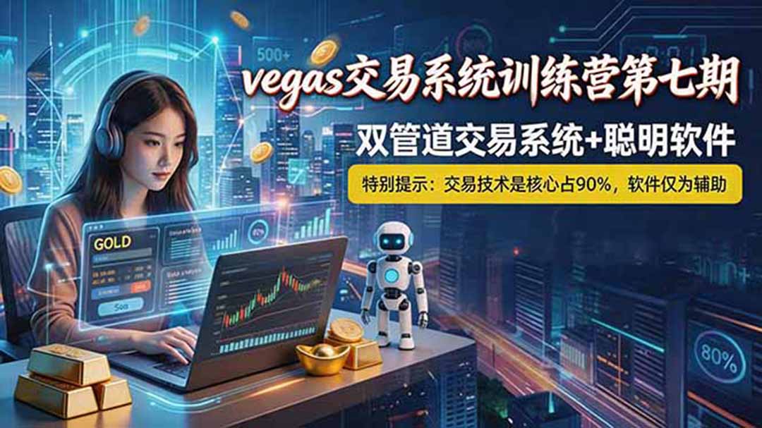 【海外美金AI搬砖】Vegas交易技术+聪明软件， 黄金期货日赚50-1000U， 长期稳定，小白轻松上手-马哥的资源库