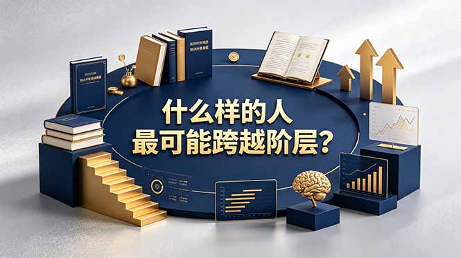 付费文章：什么样的人最可能跨越阶层？具备这五种特质，普通人也能顺利跨越阶层-马哥的资源库