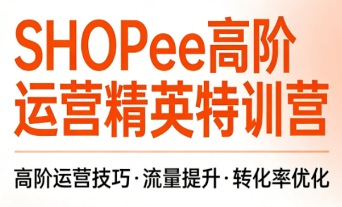 梦凡老师·Shopee虾皮高阶运营课程(更新)-马哥的资源库