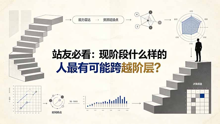 付费文章:站友必看:现阶段什么样的人最有可能跨越阶层?-马哥的资源库