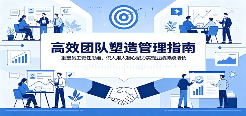 高效团队塑造管理指南：重塑员工责任思维，识人用人凝心聚力实现业绩持续增长-马哥的资源库
