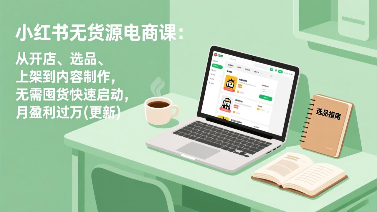 小红书无货源电商课(7月更新-马哥的资源库
